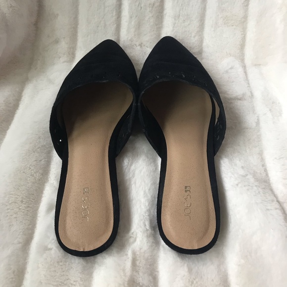 Joe’s Jeans Black Martha Mules - Picture 4 of 8